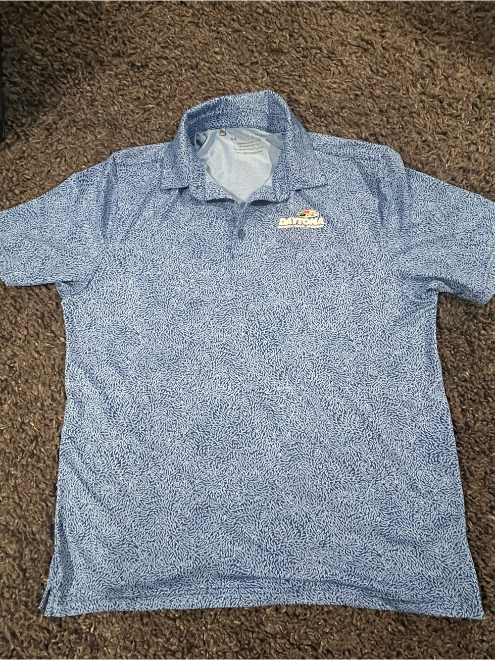 Under Armour The Playoff Polo Men’s Large Daytona International Speedway NWOT
